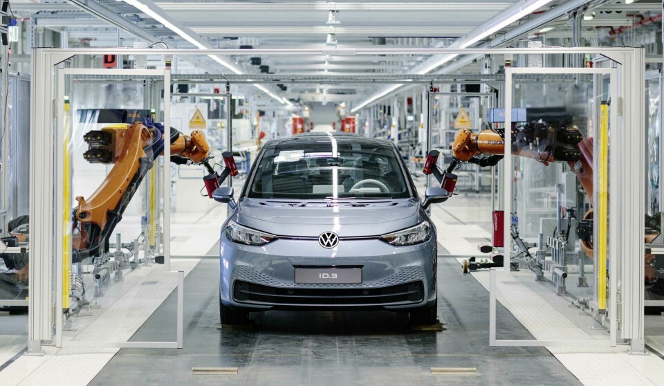 Kicking off Volkswagen’s new EV era, ID.3 series production begins at Zwickau VW Zwickau - ID3 Pre-series production