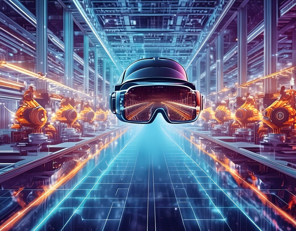 ”We need to be able to scale volume up and down” - Roland Ritter, Portfolio Manager Simulation, KUKA Deutschland Firefly A virtual automotive production network, superimposed by large translucent VR Goggles. 33331