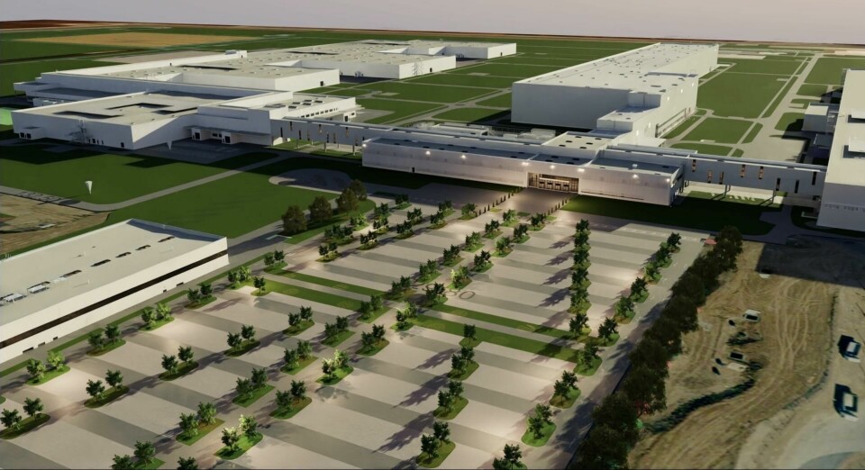A simulation of BMW’s Debrecen, Hungary plant now under construction. Debrecen BMW