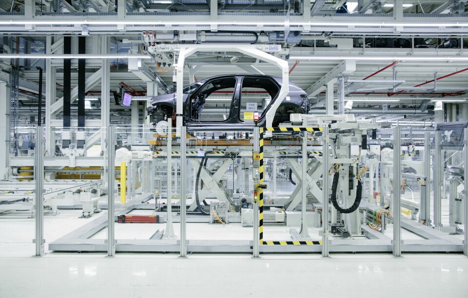 The Zwickau plant will be the first VW Group factory to transition from making internal combustion engine vehicles to EVs VW Zwickau ID.3 production