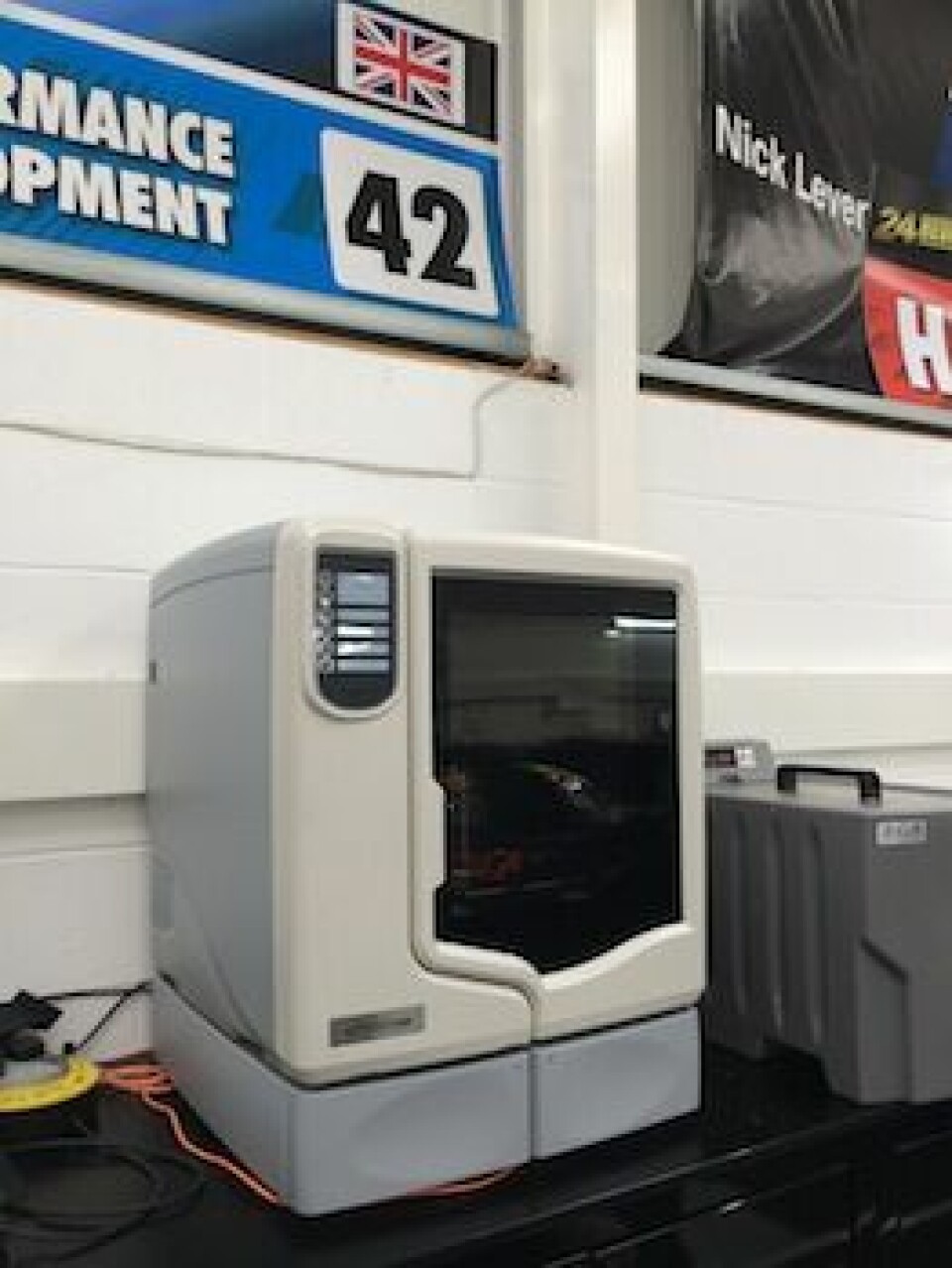 Hot off the printer 3D printer, Strakka
