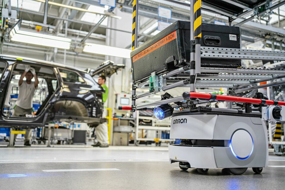 Digitalisation and automation are key parts Skoda’s production and logistics development Automated systems at Skoda Kvasiny