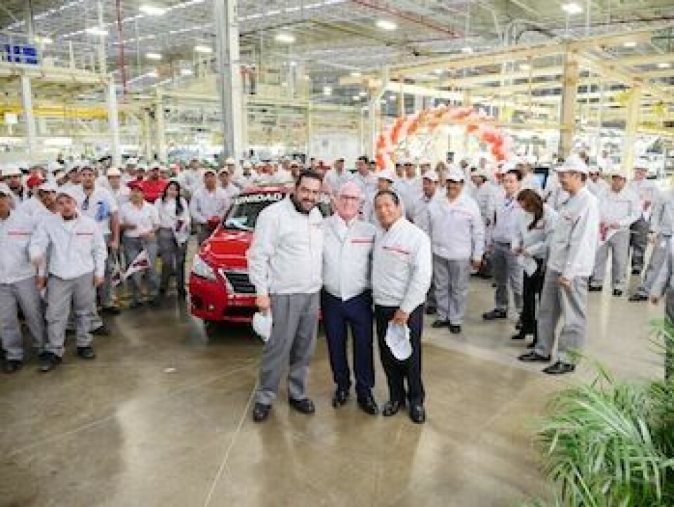 Nissan's A-team in Mexico Nissan A2