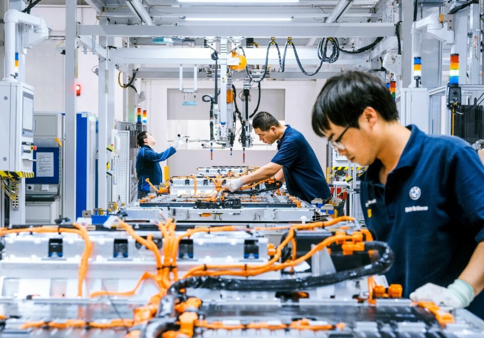 BMW China battery assembly