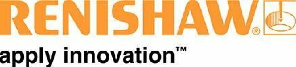 In partnership Renishaw logo