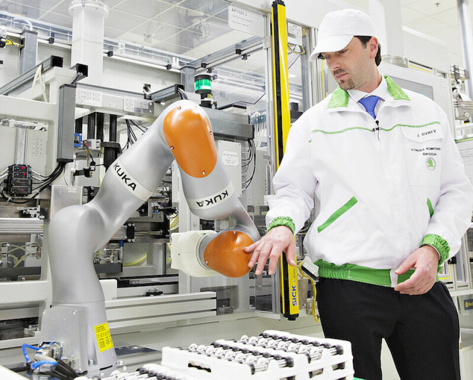 Cobot companions Škoda Auto