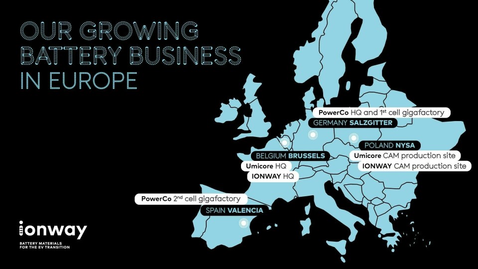 Both of Ionway’s parent companies are rapidly ecxpanding their European footprint Both of Ionway’s parent companies are rapidly ecxpanding their European footprint