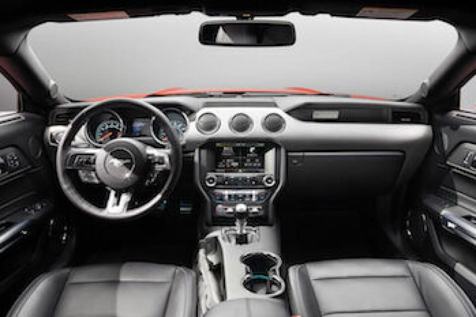 Interiors: An inside look 2015 Ford Mustang