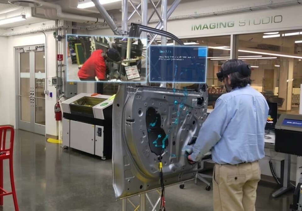 The Toyota TILT Lab in Georgetown, Kentucky, uses Microsoft’s HoloLens 2 hardware with its augmented reality work Toyota TILT Lab Microsoft HoloLens hardware