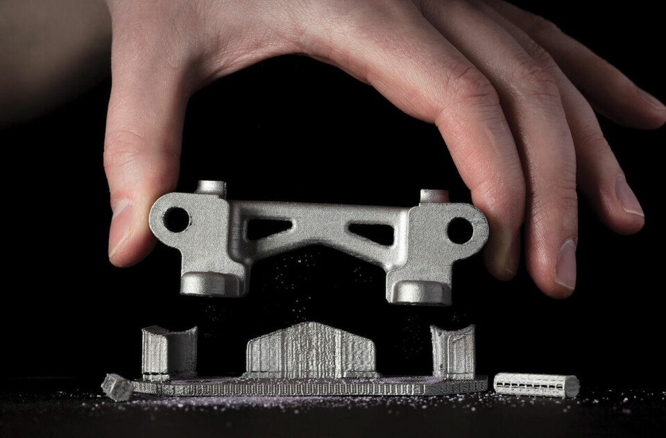 The sintering process enables the creation of copper items with 90% conductive efficiency compare to 70% through laser methods AM materials - Support-Removal