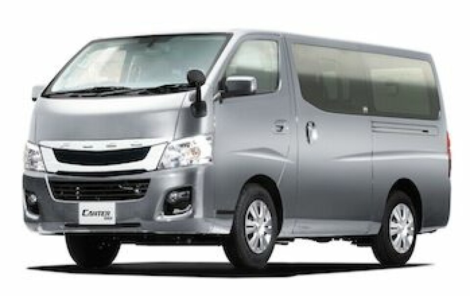 Alliance in action Nissan NV350 Urvan/Canter Van