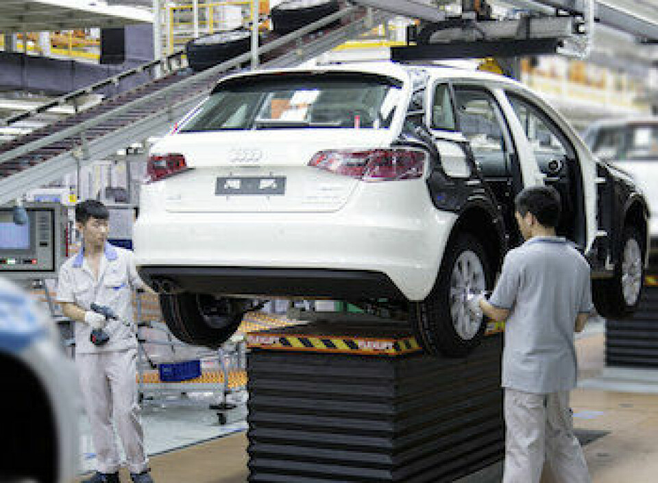 Rings around the world Audi Foshan