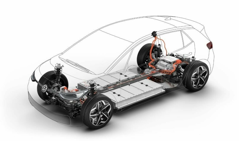 Volkswagen supplier Northvolt claim Europe will need at least 10 battery gigafactories by 2030, each costing around 1.6bn euros at current prices ID3 battery