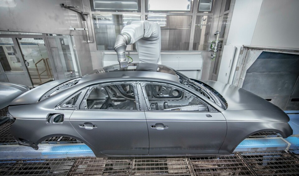 Overspray-free painting means Audi is now able to apply two separate colours in the same painting process Audi EcoPaint A1914380_large
