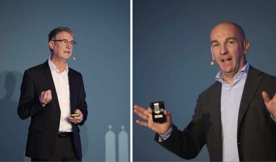 Michael Bauer (left) and Jose Arreche speak at the Automobil Produktion kongress 2024. (Image: Marco Priske) Michael Bauer (left) and Jose Arreche speak at the Automobile Production Congress 2024. (Image: Marco Priske)
