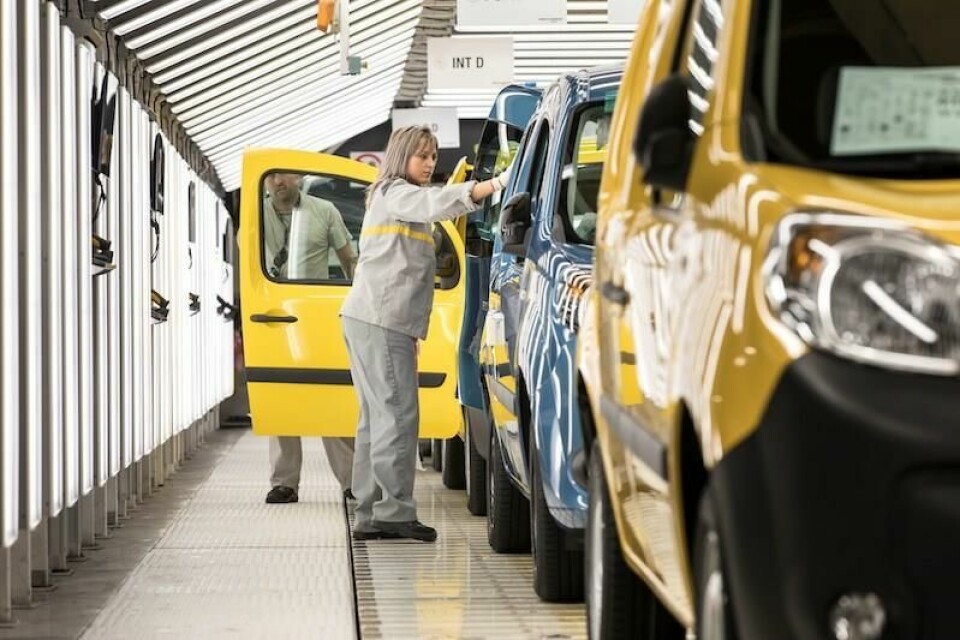 Van production at Renault’s Maubeuge factory 2018 - Usine Renault de Maubeuge - MCA