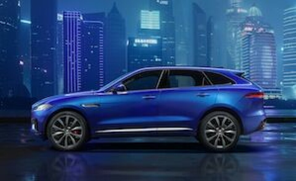 The view from Frankfurt JLR F-PACE