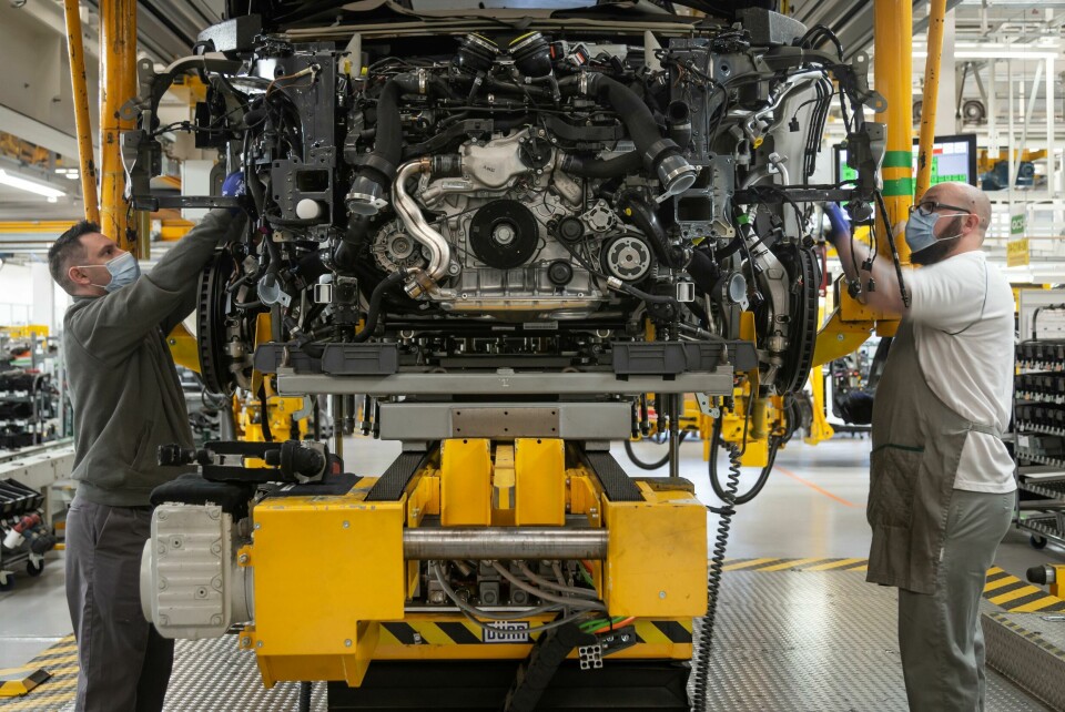 Production will be running at approximately 50% for a number of weeks as the takt time of each car has doubled Production will be running at approximately 50% for a number of weeks as the takt time of each car has doubled