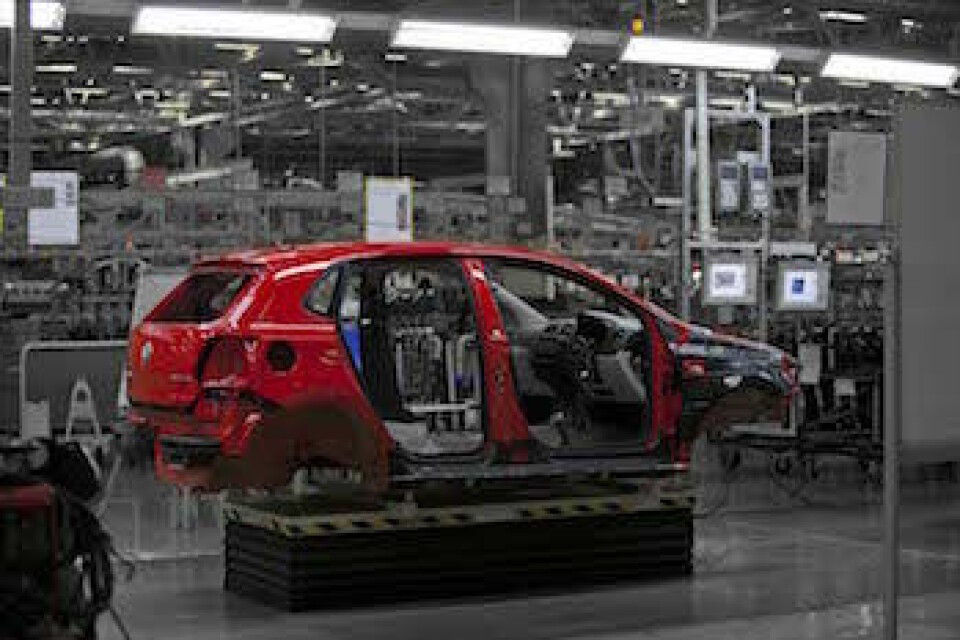 Made in India... for export Volkswagen added a third shift at its Pune factory in March 2015 to meet export demand