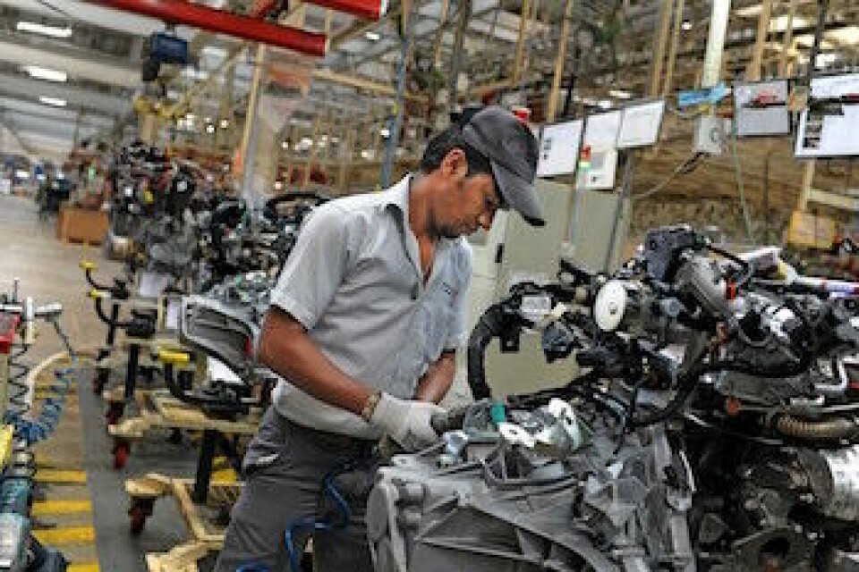 Made in India... for export Renault-Nissan Oragadam