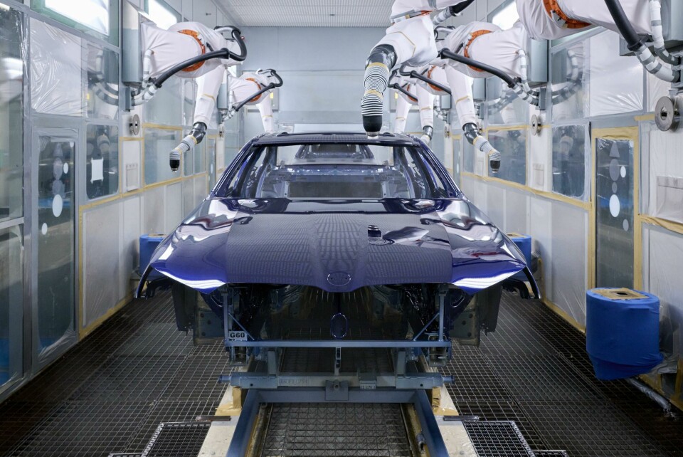 Artificial intelligence – New developments in surface inspection Dingolfing paint booth 1 web resize