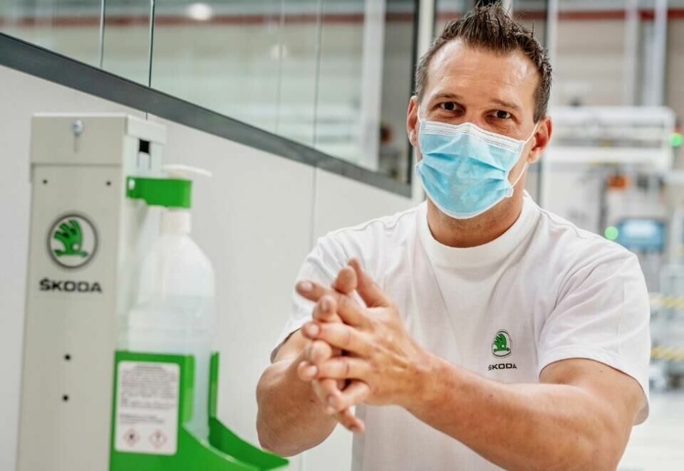 Škoda’s will restart production on 27 April under a programme of health protection measures comprising more than 80 mandatory precautions Skoda resumes
