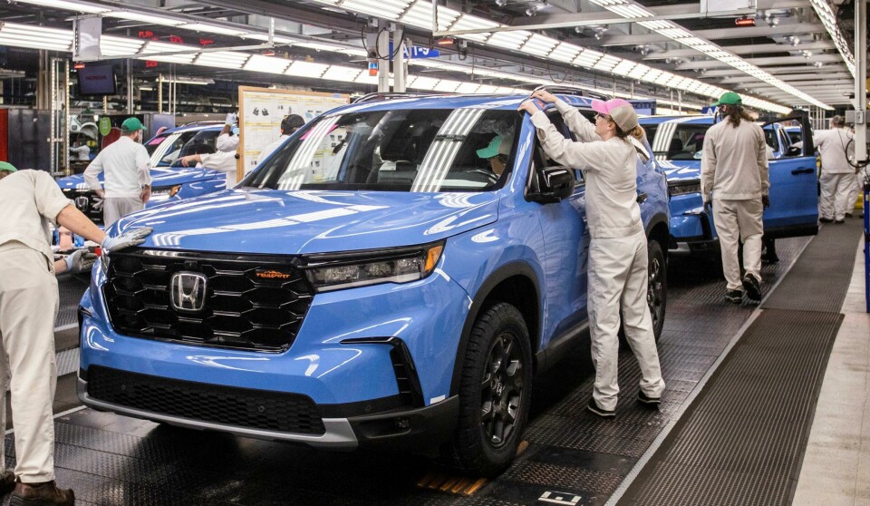 Honda Alabama starts production of all-new Pilot Honda 2023 Pilot Alabama