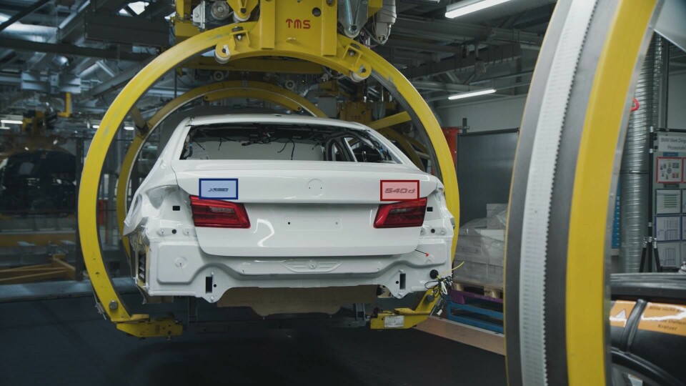 AI solutions for computer vision, such BMW’s application to check the badges on car, are more mature than those for predictive maintenance Bounding on BMW badges
