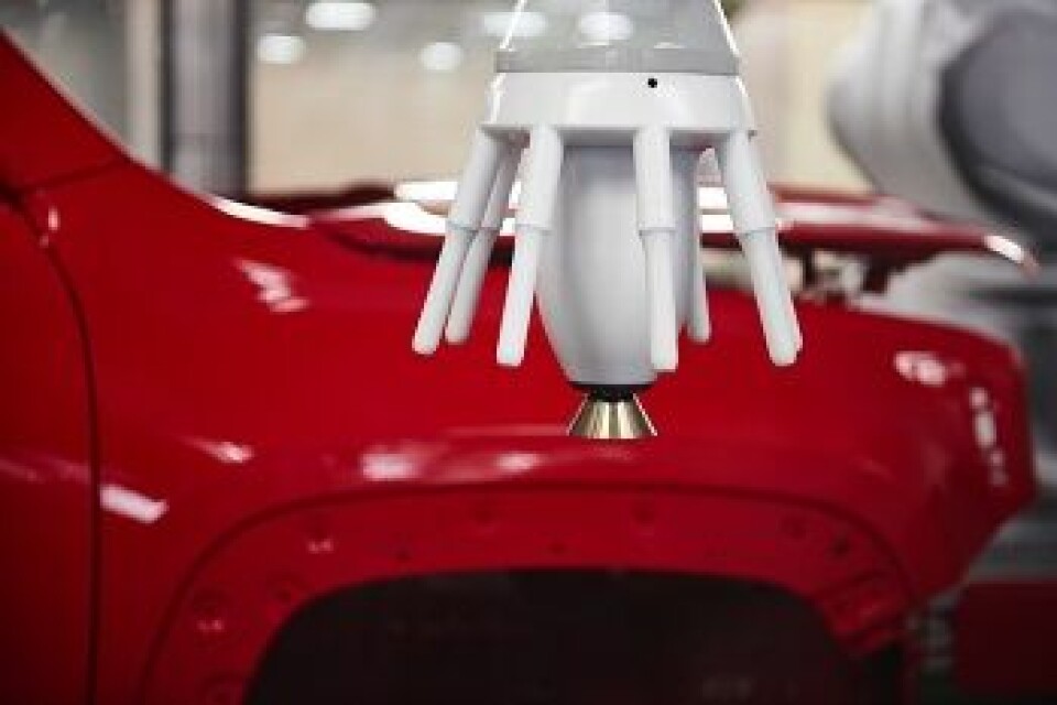 Fiat Melfi: The billion-euro factory Paintshop, Fiat Melfi