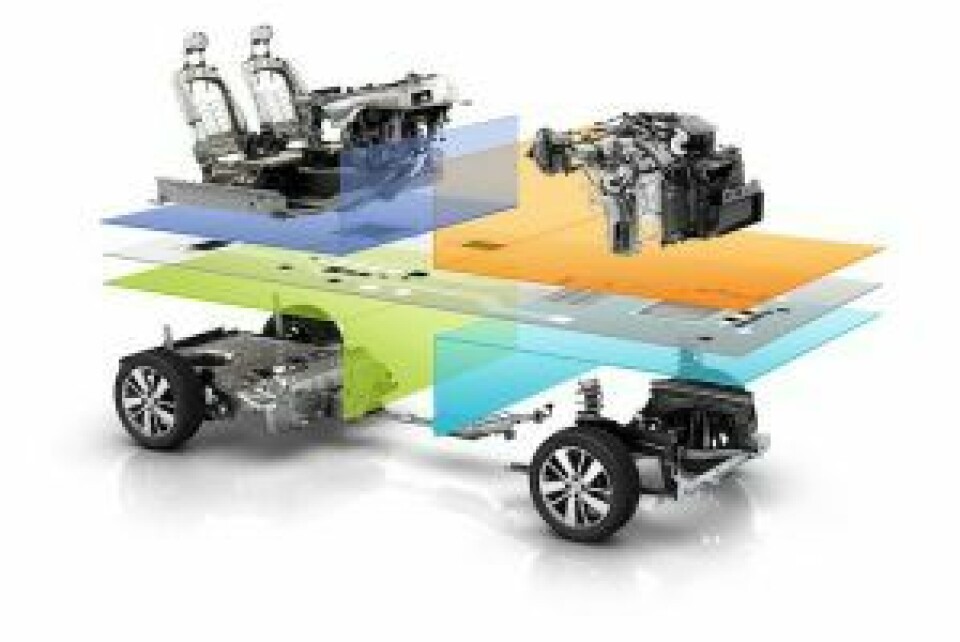 Allies at a crossroads The shared CMF modular approach aims to generate a 30-40% saving in each vehicle’s development costs and a 20-30% saving in part costs