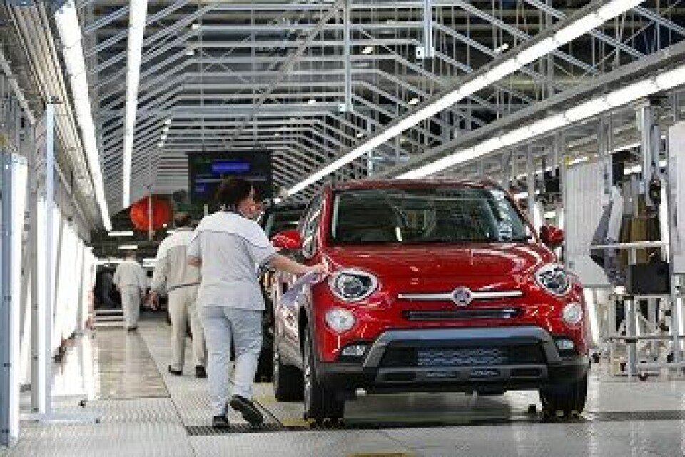 Fiat Melfi: The billion-euro factory Light tunnel, Fiat Melfi