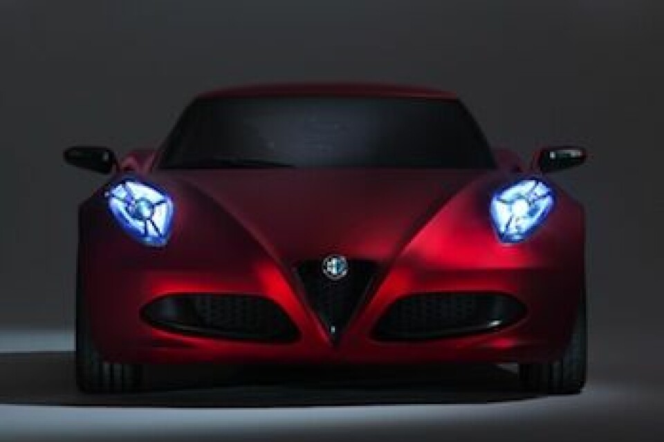 Fiat's future of expansion & contraction Alfa Romeo 4C concept