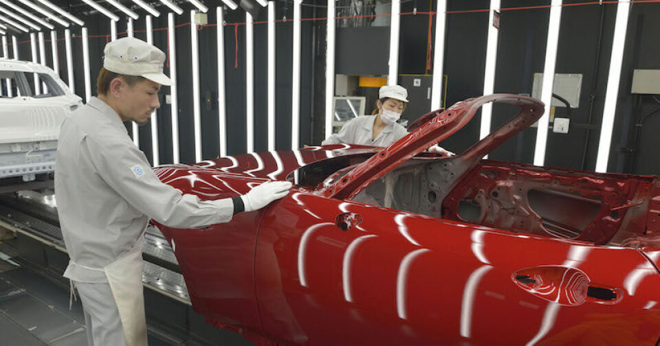 Mazda motors on P1J12270s