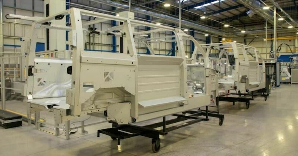 The VN5 van shares 65% of its parts with the TX5 taxi LEVC biw