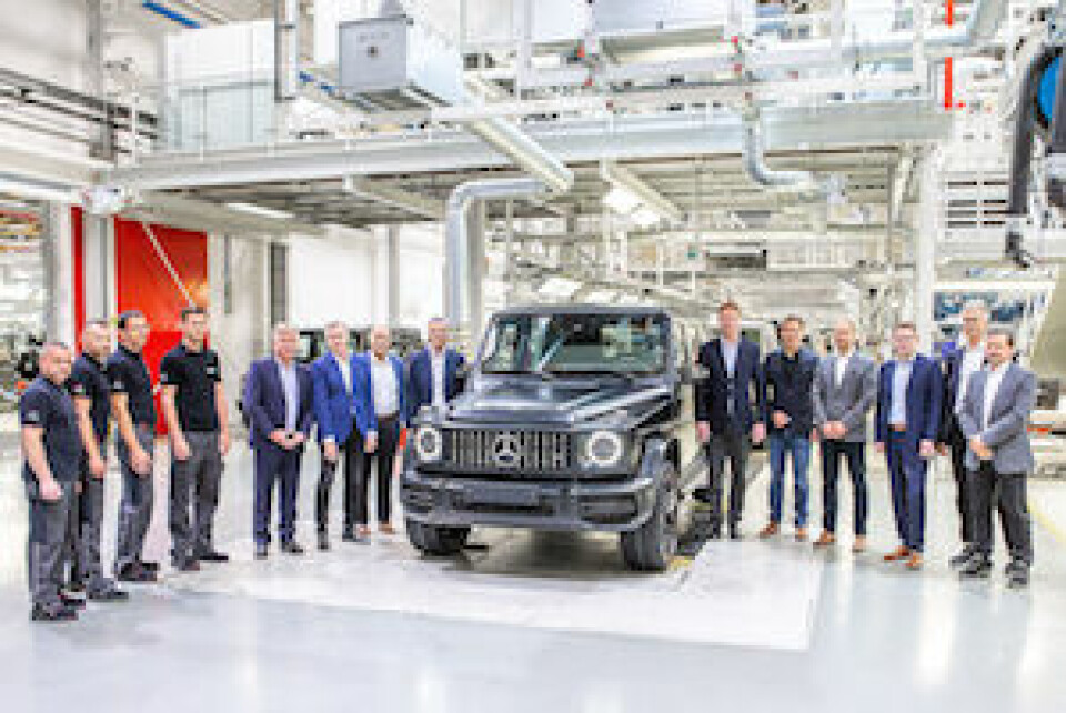 G-Class production starts in Austria Mercedes-Benz G-Class Magna Steyr Austria