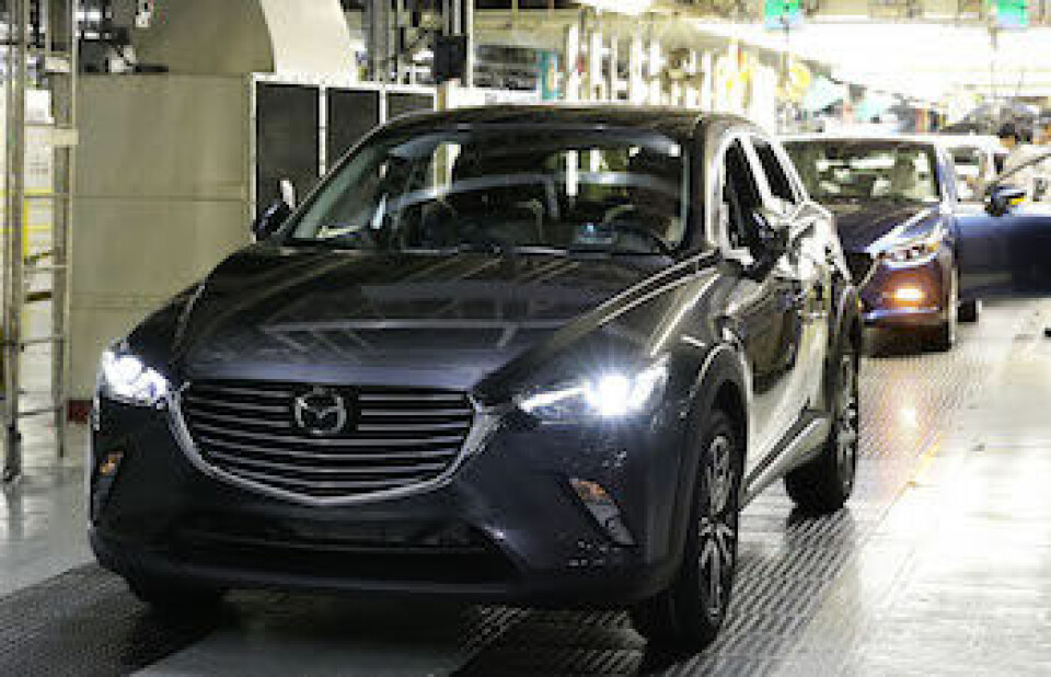 Mazda motors on In financial terms, Mazda’s turnover has grown consistently in the last few years to over 3.400 billion yen in 2015/16