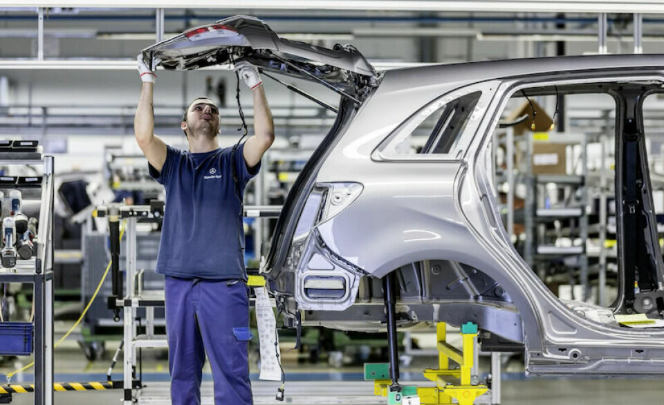 Centre of operations central europe Kecskemet Mercedes