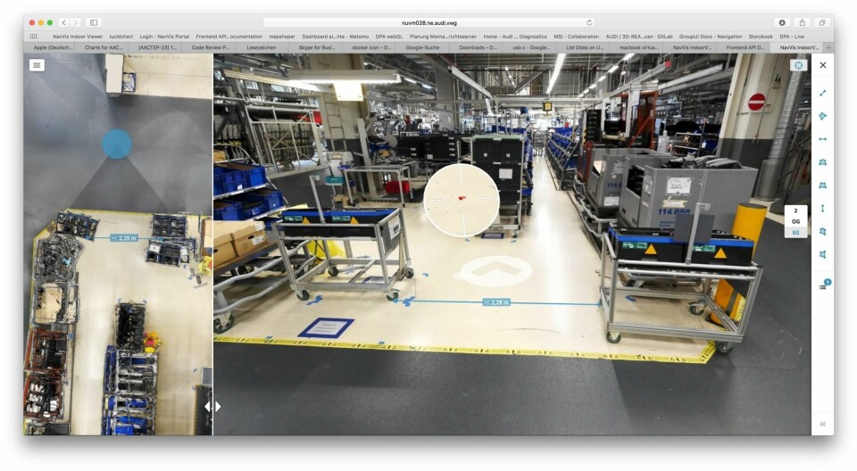 Audi Neckarsulm 3D scan screengrab Audi virtual production planning copy