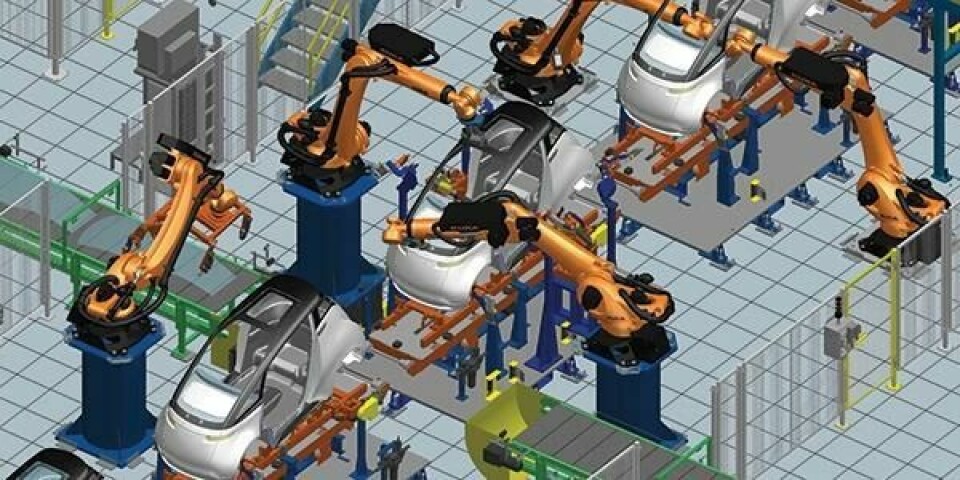 Plant (factory) simulation software can be used to create detailed digital models of production operations based on collected shop floor data Tecnomatix_Digital-Factory_600x300