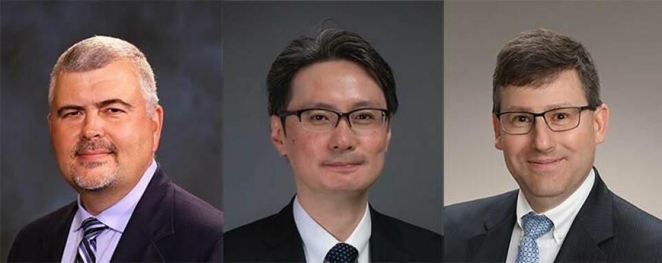 Nissan North America annoucnes leadership changes: (from left to right) Kevin Hines, Kiichi Namba, and John Schnoes LCH_3