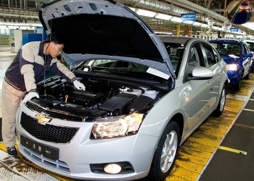 GM Korea produced 468,000 vehicles in 2023, its highest volume since 2017 Cruze_Assembly_Gunsan