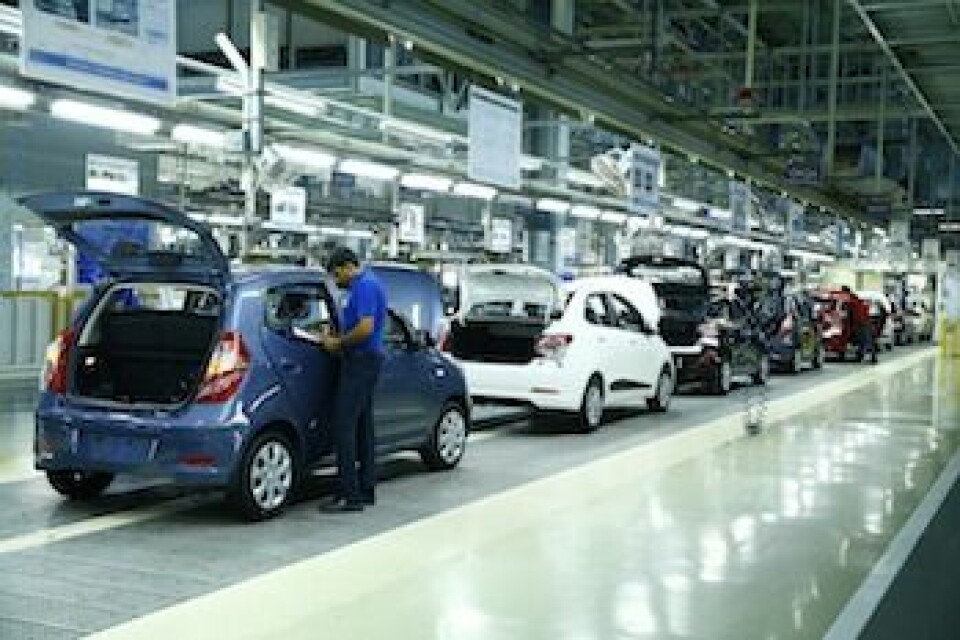 T Sarangarajan, Hyundai Chennai Assembly Line, Hyundai Chennai