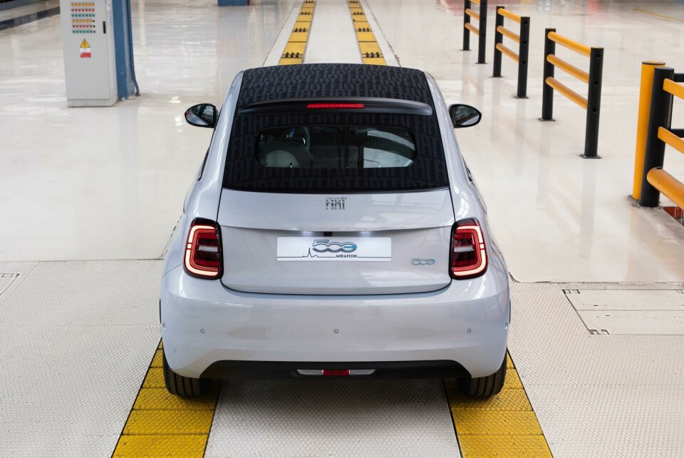 Reports suggest the Fiat 500e BEV car is being re-engineered to accept a mild hybrid petrol powertrain Fiat500eMIRAFIORI5