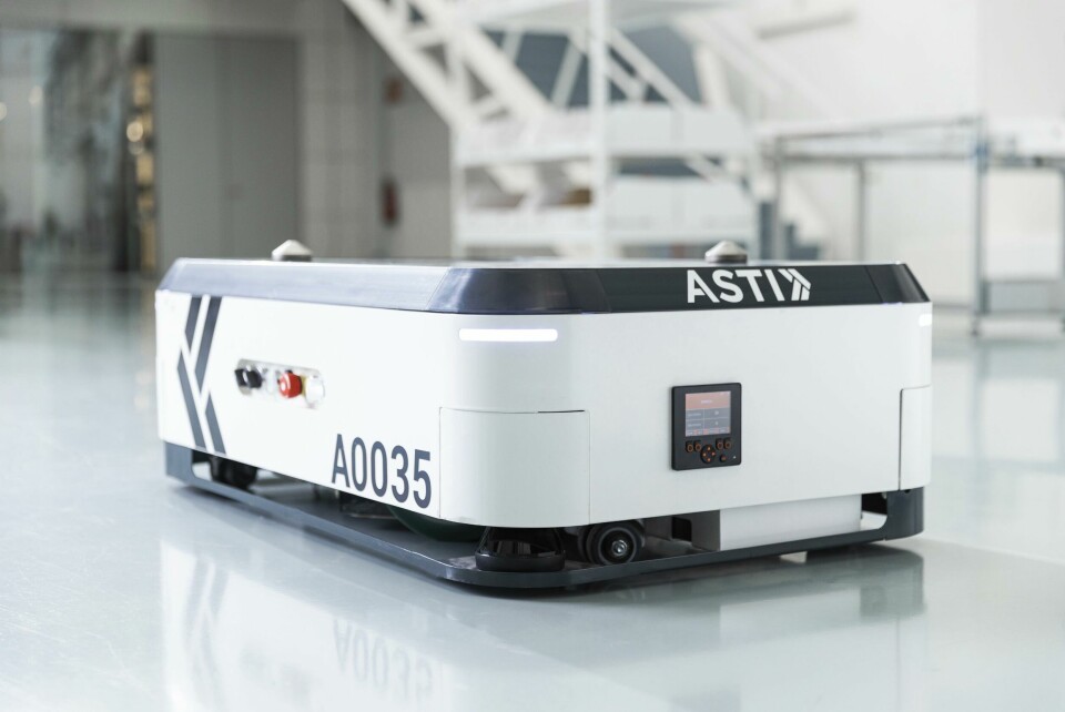 ASTI AMRRobots are used to maximise utility of the entire shop floor ASMT AMR