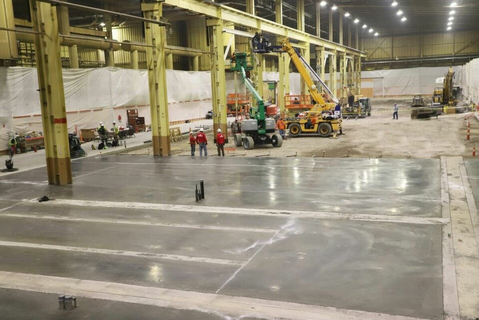Renovations at the Anna Engine Plant for the installation of large die-cast machinery to create IPU cases Honda Anna Engine plant 1
