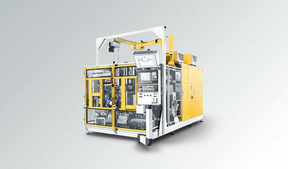 Electron-beam welding allows short cycle times thanks to automatic loading and unloading, and because the required vacuum is created in parallel to the welding process Probeam_EBW_machine