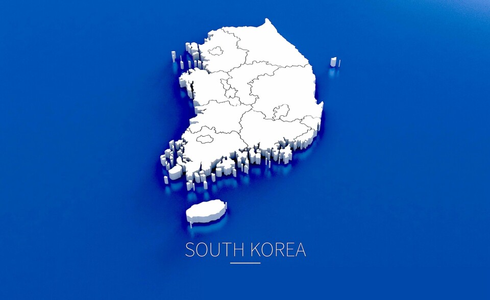 Political instability and tighter controls may stall foreign automakers’ plans in South Korea Map of South Korea - Blue
