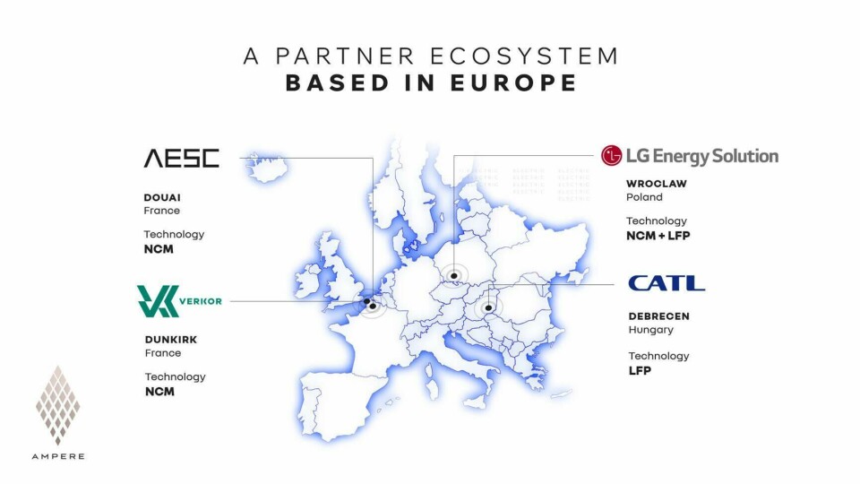 Ampere supports Renault Group with LFP technology and cell-to-pack solutions Ampere - Battery strategy