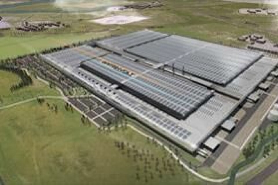 A rendering of the Britishvolt planned gigafactory in Blyth UK Britishvolt_render