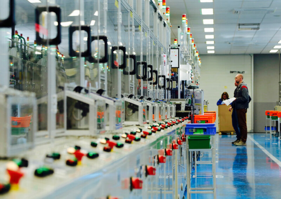 Building the boost The production lines at the facility are highly automated in order to achieve consistent quality